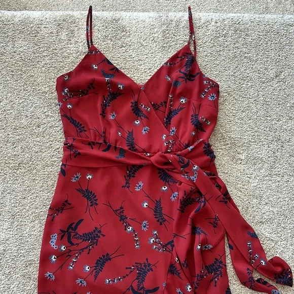 J. Crew Drapey Ruffle Faux Wrap Dress - Picture 4 of 10